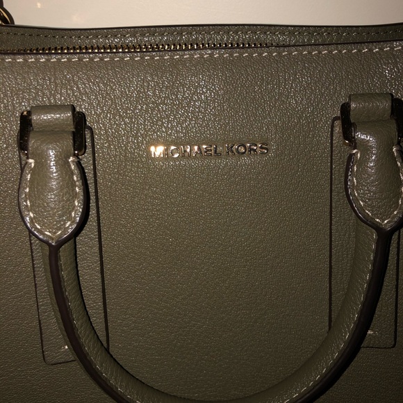 Brand new MK Olive Satchel - Picture 3 of 7